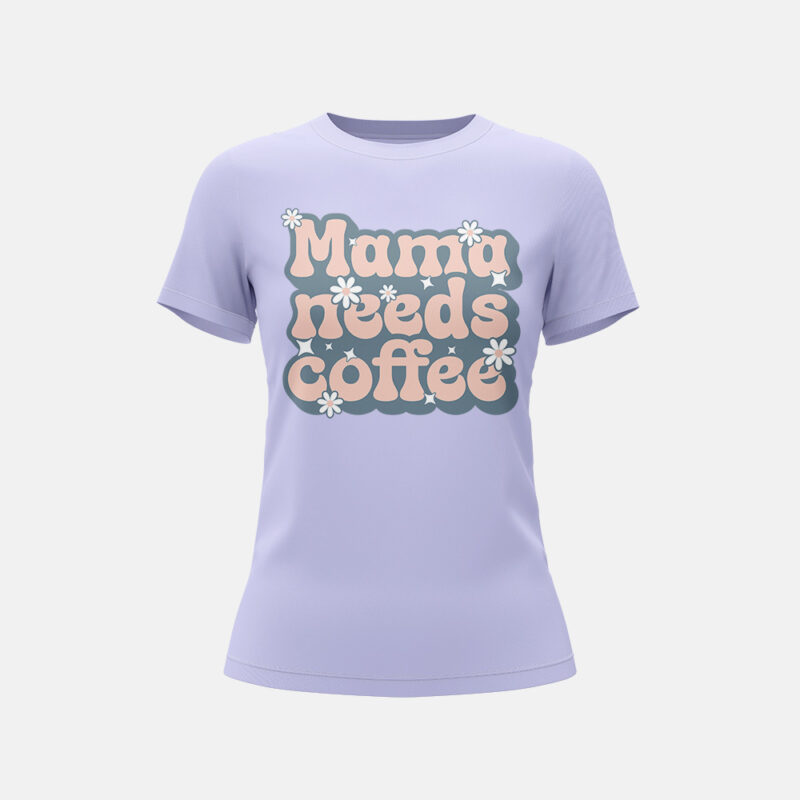 Koszulka Damska - Mama needs coffee