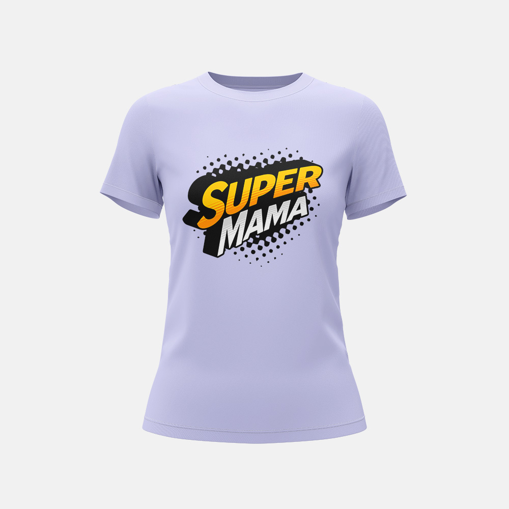 Koszulka Damska - Super mama - obrazek 9