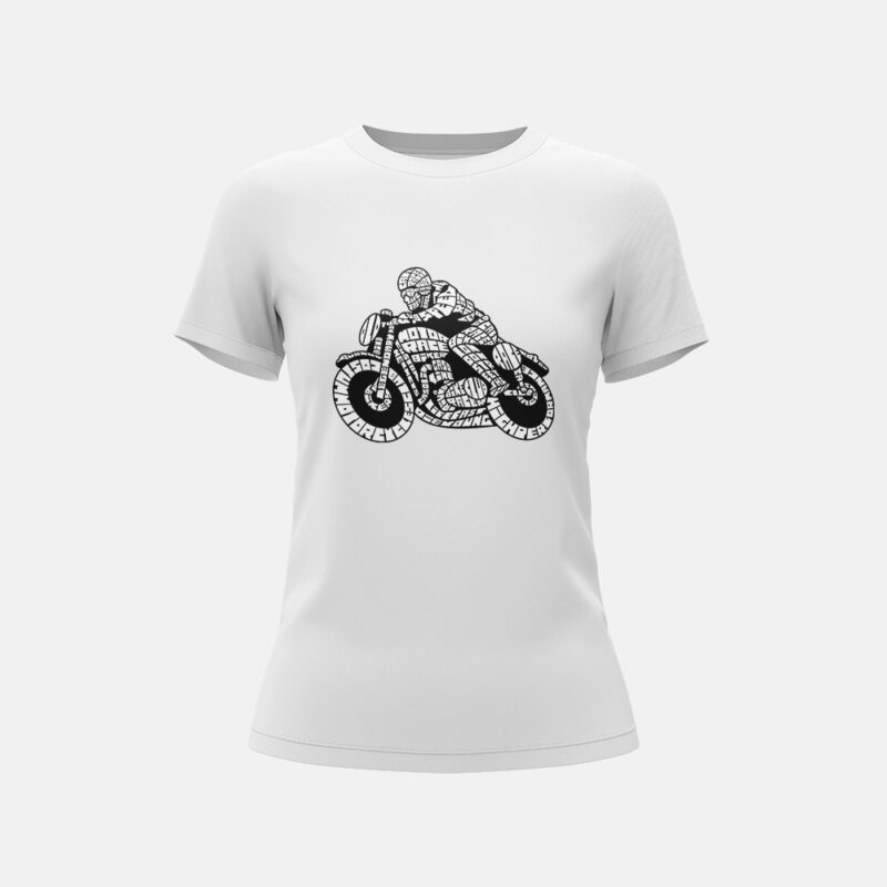 Koszulka Damska - Caferacer