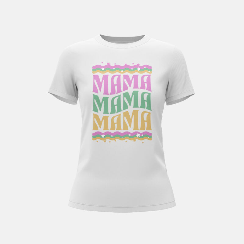 Koszulka Damska - Mama mama mama