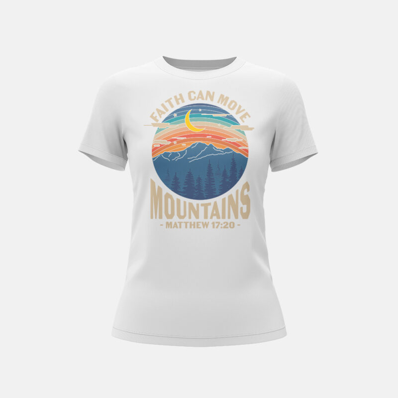 Koszulka Damska - Mountains