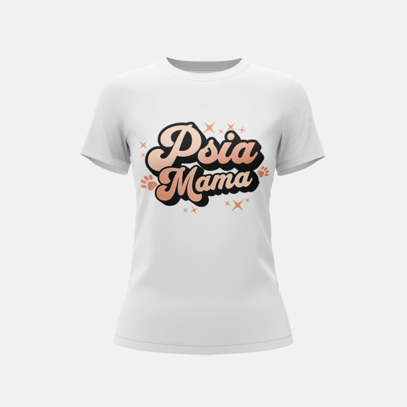 Koszulka Damska - Psia mama