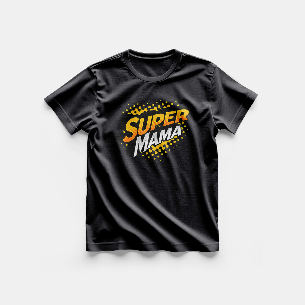 Koszulka Damska - Super mama - obrazek 7