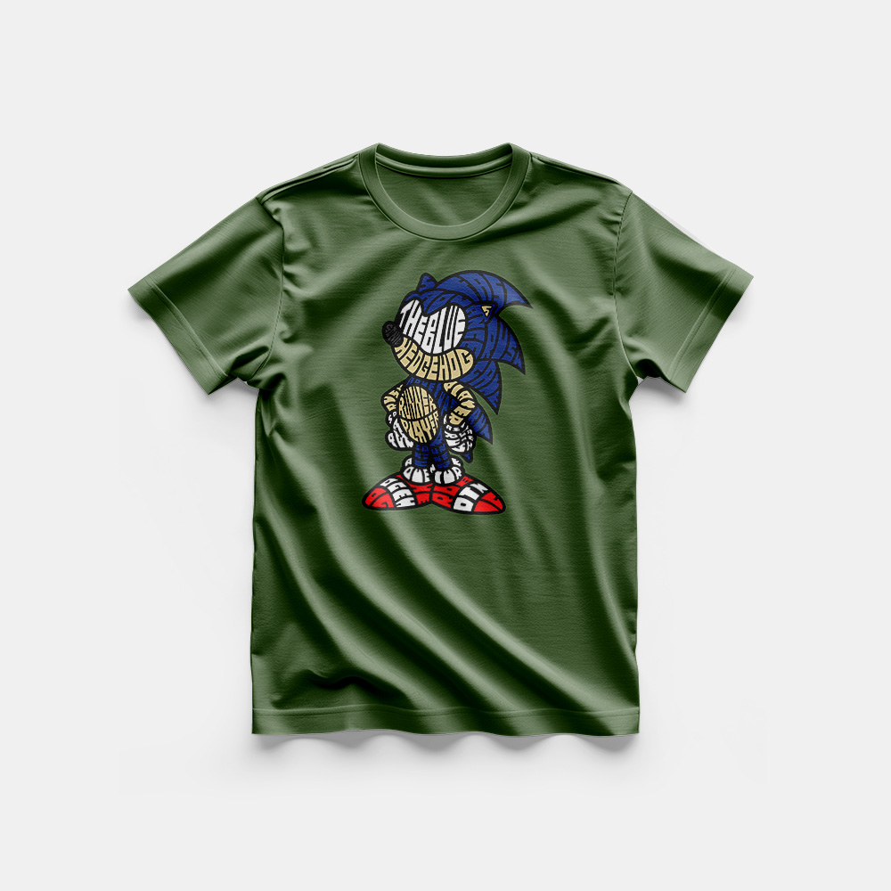 Koszulka Damska - Blue Hedgehog - obrazek 4