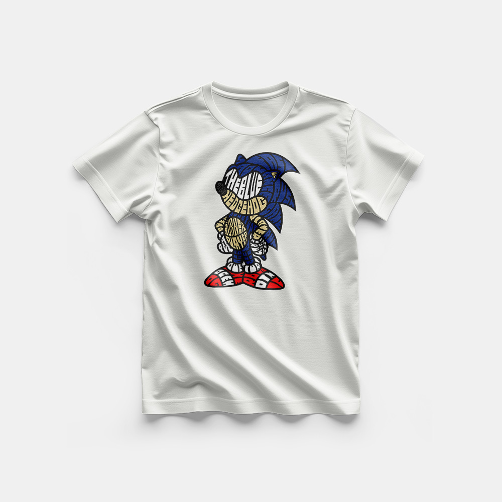 Koszulka Damska - Blue Hedgehog - obrazek 2