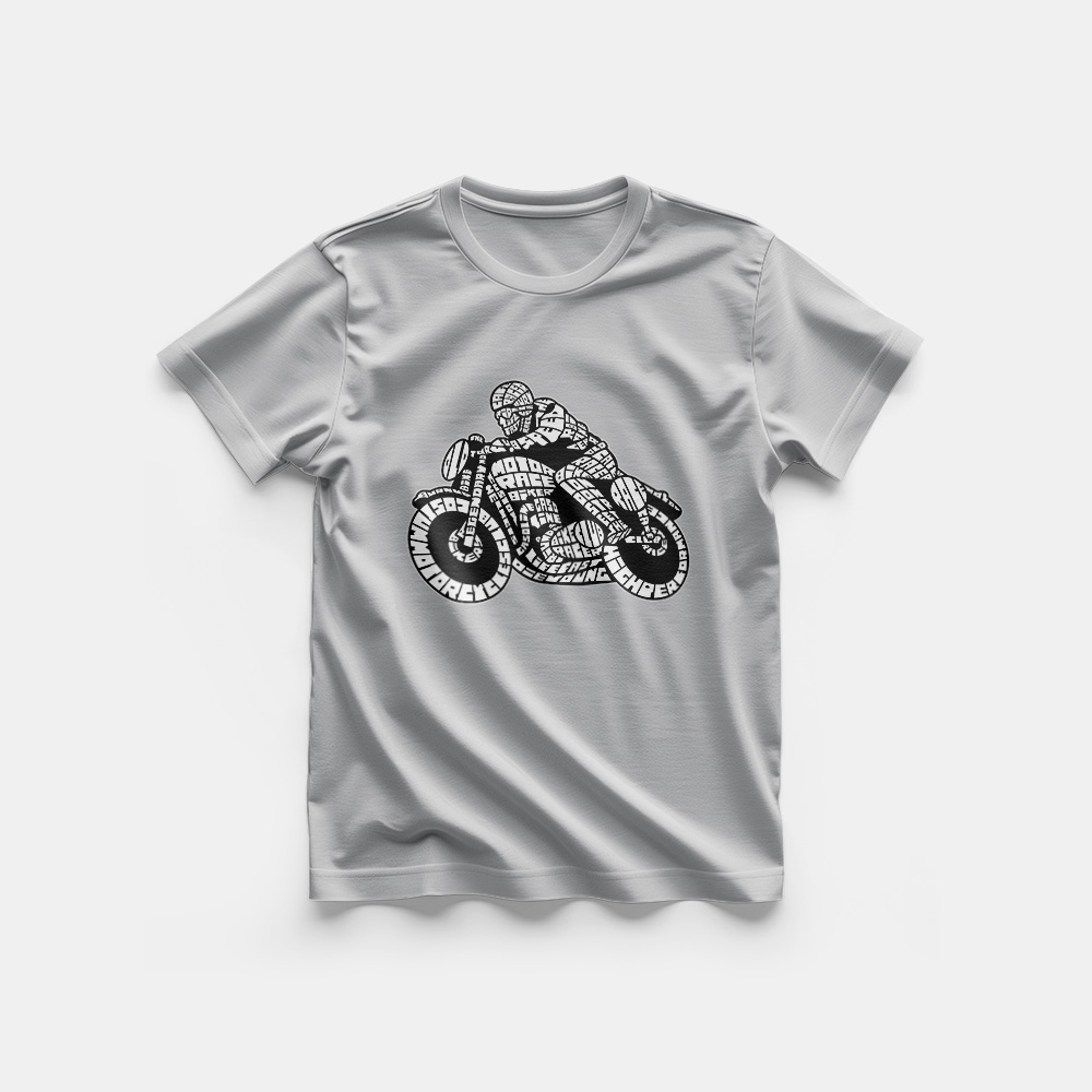 Koszulka męska - Caferacer