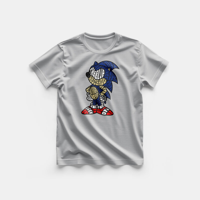Koszulka męska - Blue Hedgehog