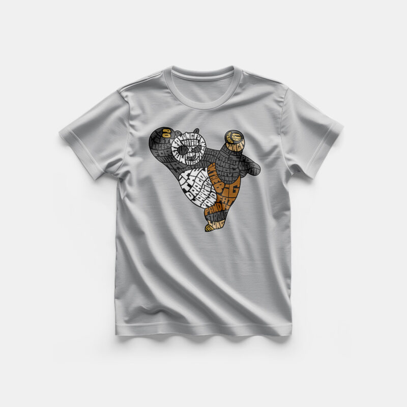 Koszulka męska - Panda