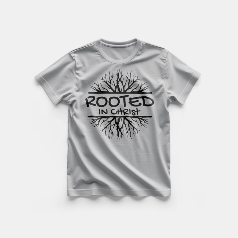 Koszulka męska - Rooted in Christ