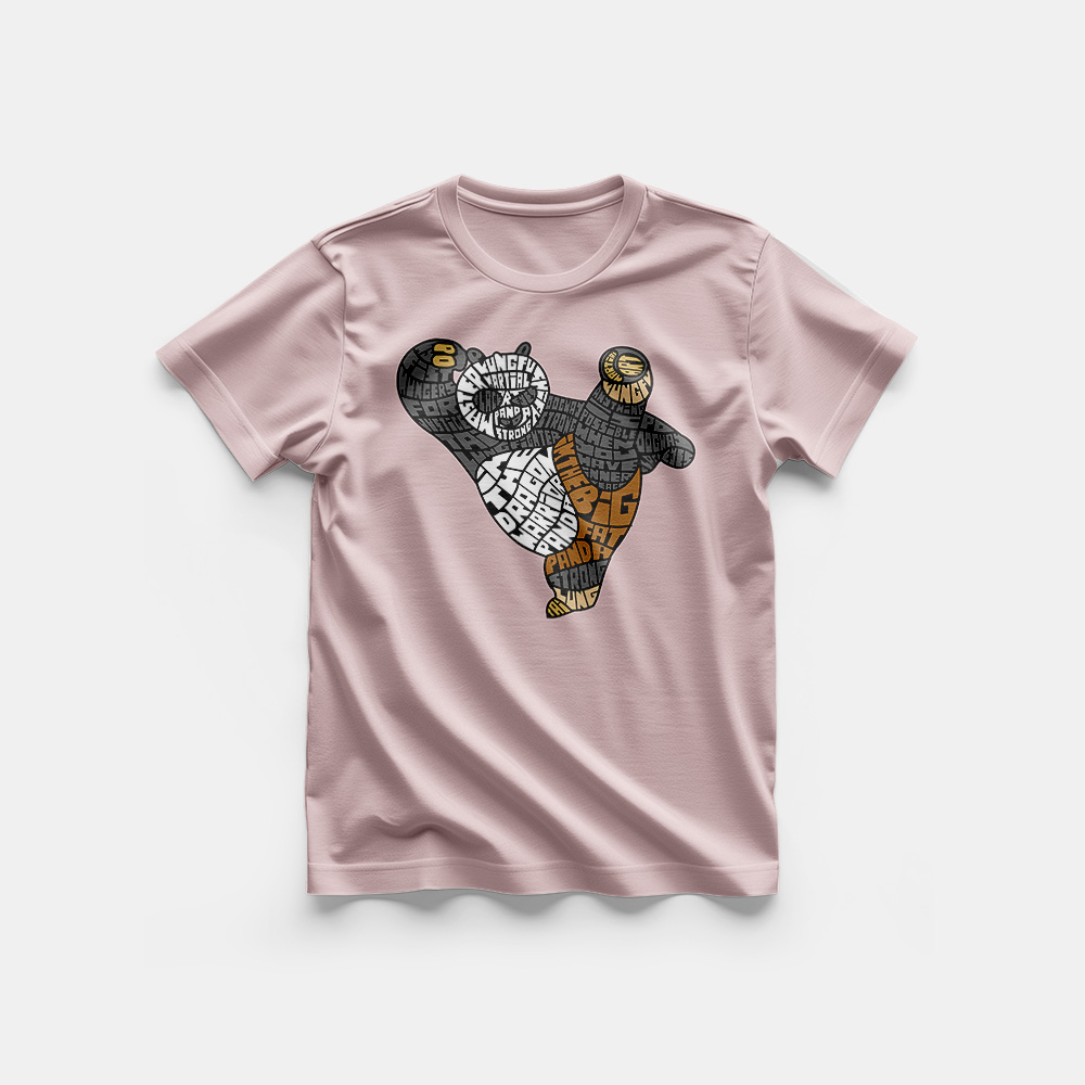 Koszulka męska - Panda - obrazek 3