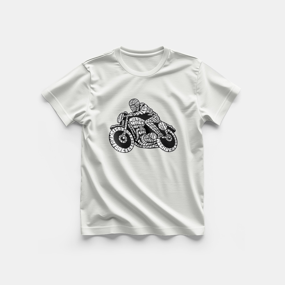 Koszulka męska - Caferacer - obrazek 2