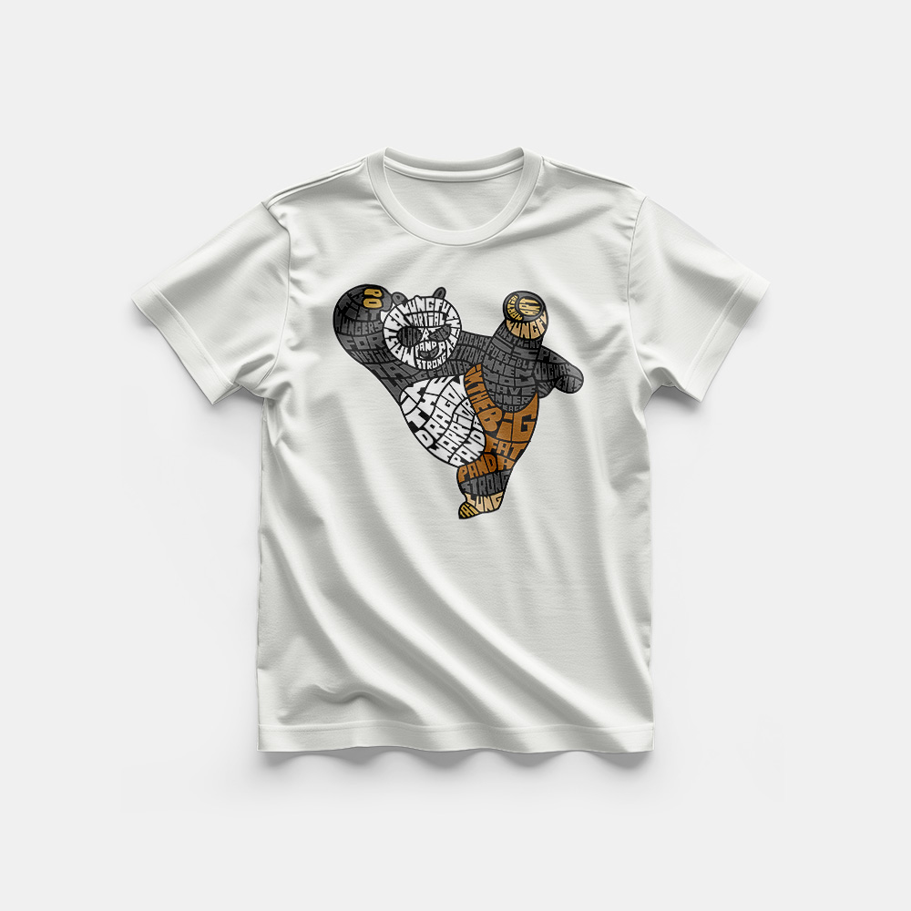 Koszulka męska - Panda - obrazek 2