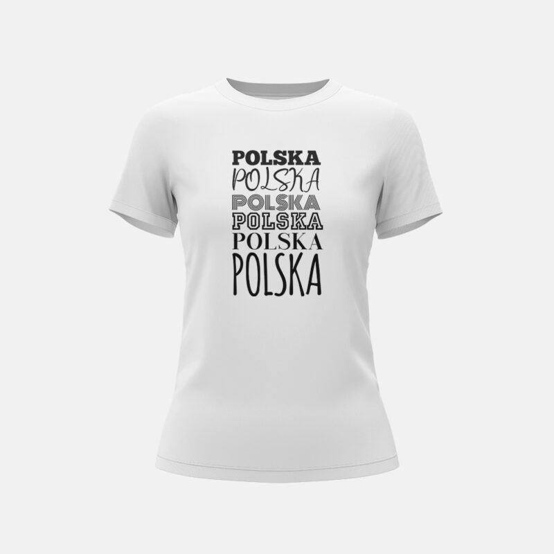Koszulka damska - Polska