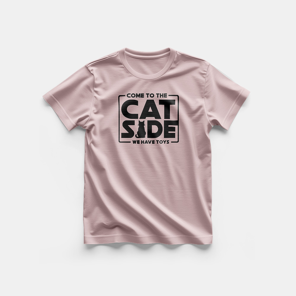 Koszulka męska – Cat side
