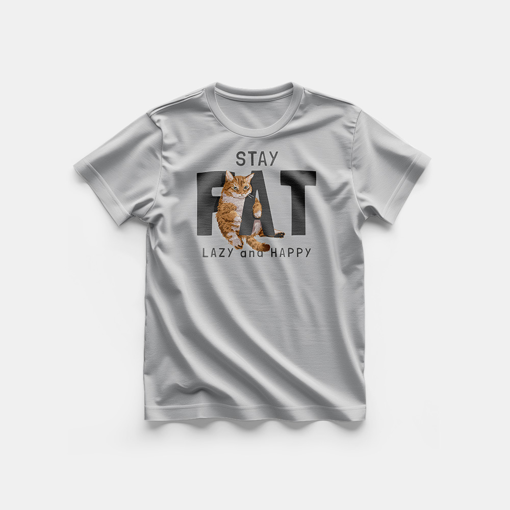 Koszulka męska – Fat cat
